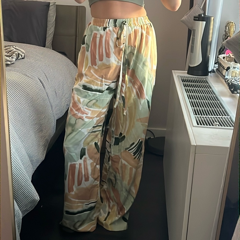 Wide leg pant